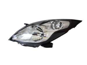 FAROLA IZQUIERDA CROMADA NEGRA CHEVROLET SPARK GT 2014 A 2017 - TYC